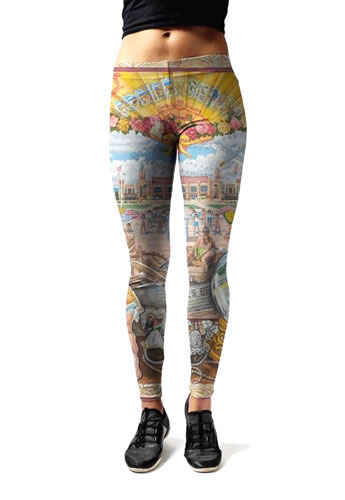 Leggings Jones Beach Love Story